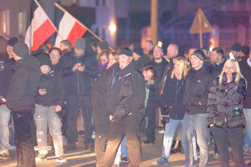 Melanie Dittmer, Paul Breuer, Siegfried Borchardt (Nazi-Demo, Die Rechte, Dortmund)