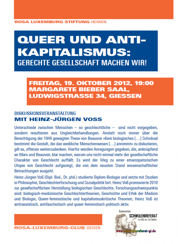 Vortrag: Queer und Antikapitalismus