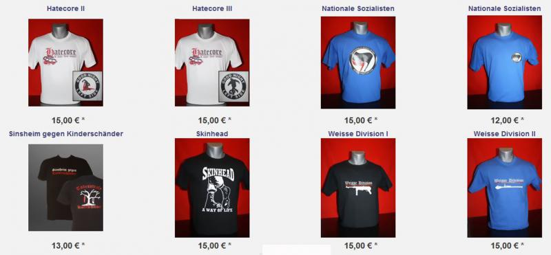 Shirts aus Fiedlers Angebot