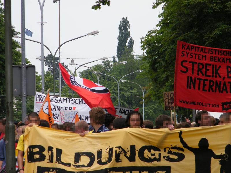 Bildungsstreik meets Antifa