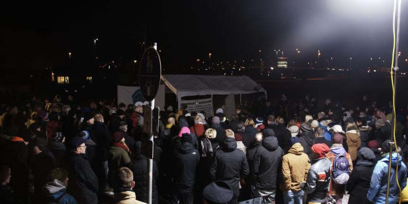 18.01.2016 - Gedenkveranstaltung in der Hafenstraße