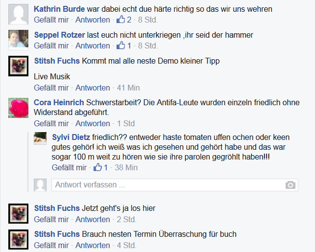 Wutstauf über die Blockade auf Facebook 3