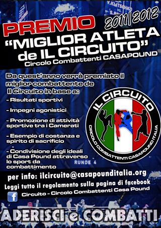 Il Circuito - Circolo Combattenti CasaPound Italia -Plakat