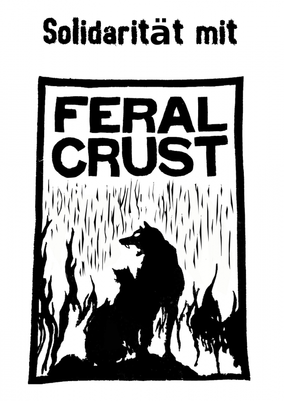 Solidarität mit dem Feral Crust in den Philippinen - Flyer