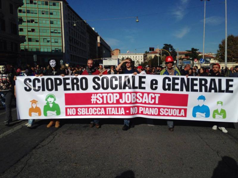 sciopero generale e sociale