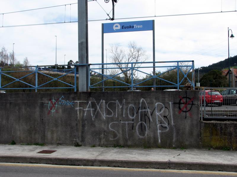 Antifa vs. Nazitags in Gernika 2016