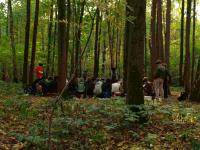 Moskauer AnarchistInnentreff im Wald