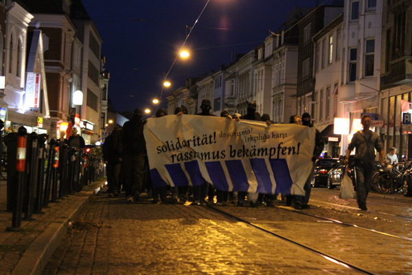 Sponit für die Refugees in Hellersdorf 3