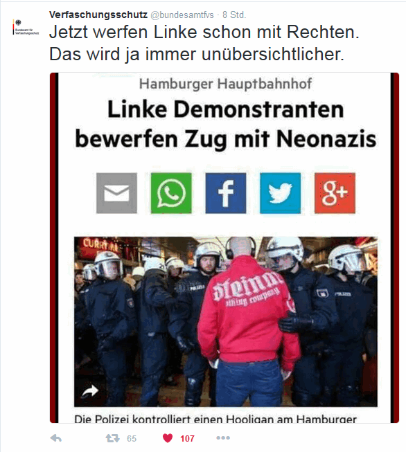 Jetzt werfen Linke schon mit Rechten