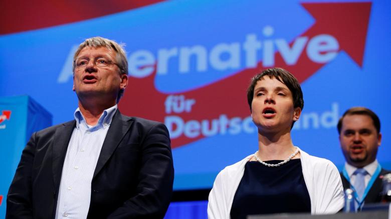 Der AfD-Bundesvorstand aus Frauke Petry und Jörg Meuthen soll in einem Schreiben OSZE-Beobachter gefordert haben