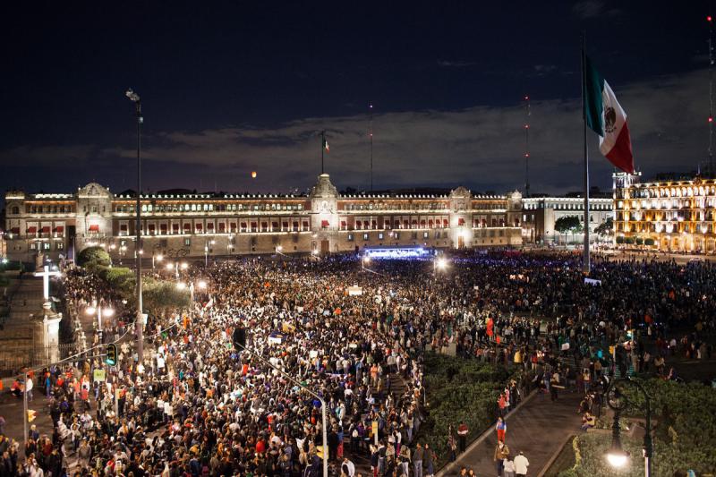 Mexico Ayotzinapa Protest