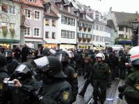 Antifaschistische Demonstration am 14. November 2009 in Freiburg