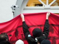 Antifaschistische Demonstration am 14. November 2009 in Freiburg