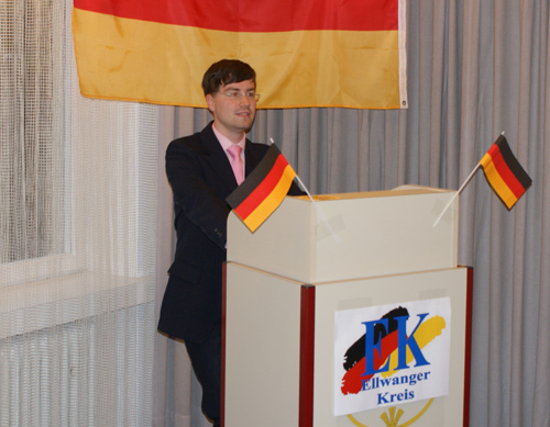 Felix Menzel in Ellwangen am 18