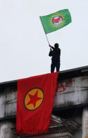 Demonstration gegen das PKK-Verbot