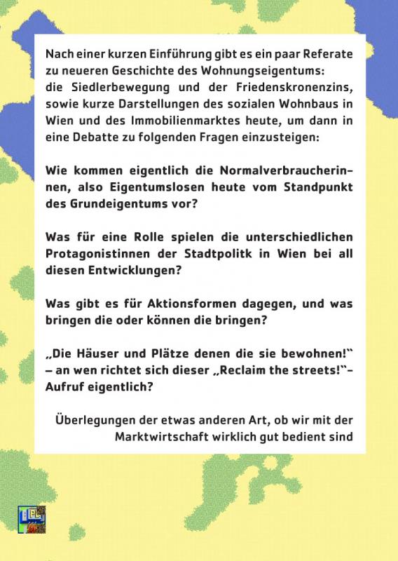 Plakat "Das Eigentum und die Wohnungsfrage", Seite 4