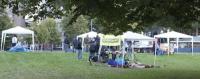 Recht op bestaan - The former protest camp in Den Haag.