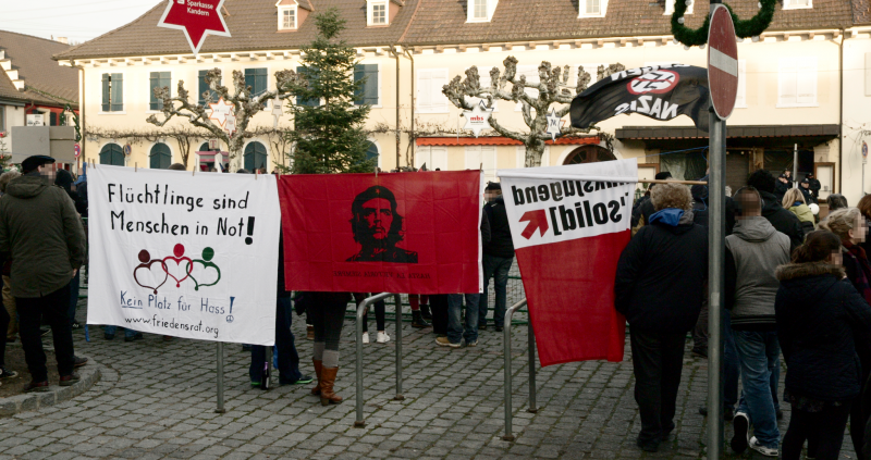 PEGIDA Aufmarsch am 20.12.2015 in Kandern 4