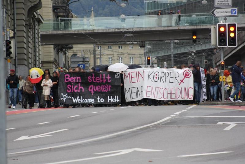 letzte Demo beim Bollwerk