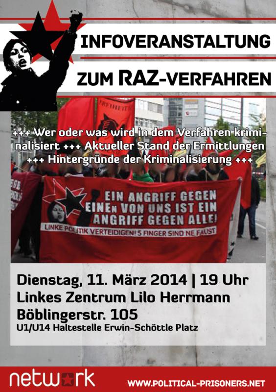 Flyer Infoveranstaltung zum RAZ-Verfahren