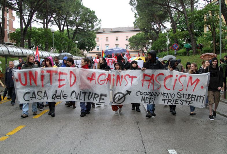 Antifaschistische Demonstration am 23.05.2015 in Gorizia