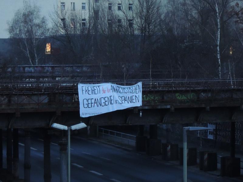 Freiheit für die anarchistischen Gefangenen in Spanien