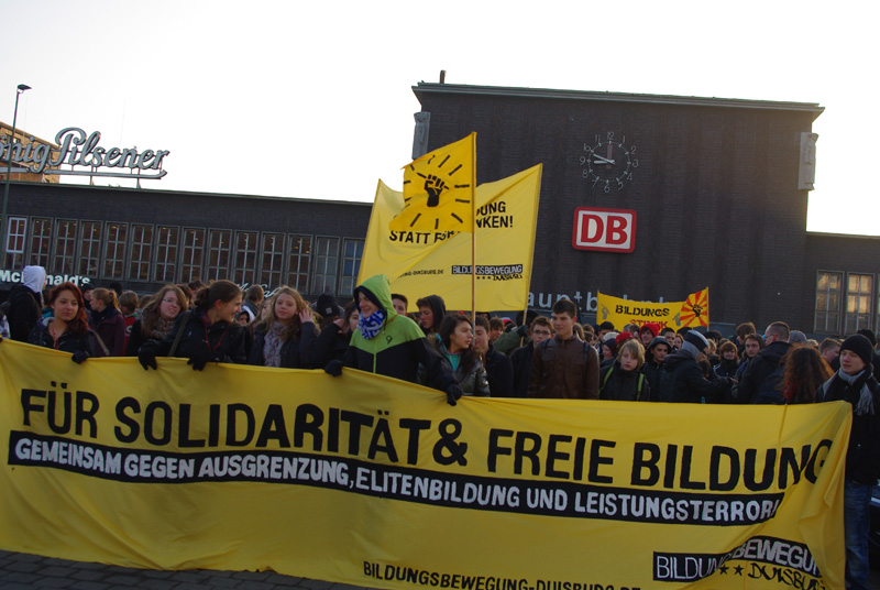 Bildungsstreik Duisburg