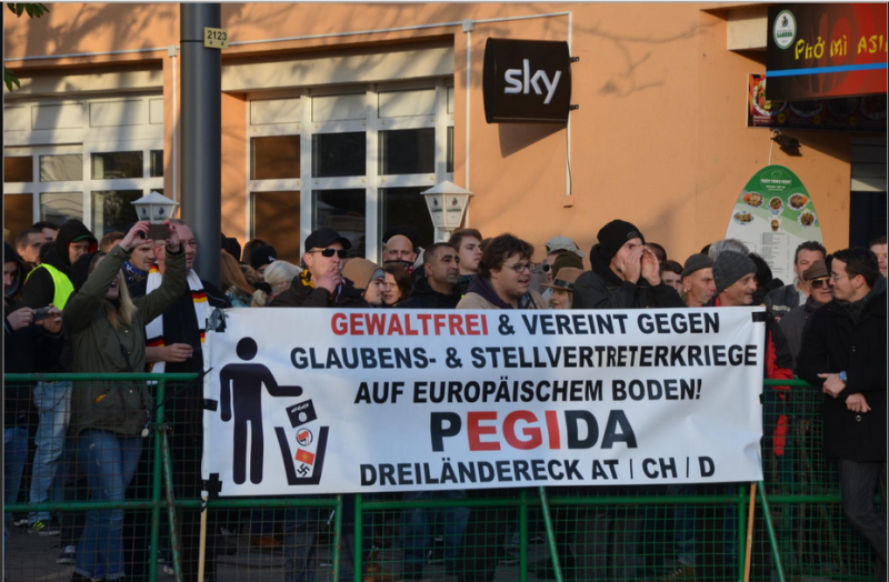 Pegida Haufen