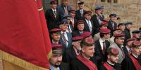 2011 traf sich die Deutsche Burschenschaft in Eisenach noch zum Festakt auf der Wartburg.