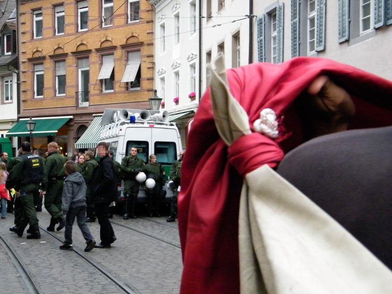 Antifaschistische Demonstration am 14. November 2009 in Freiburg