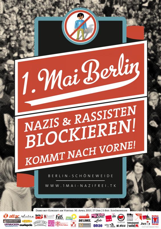 Plakat 1. Mai Nazifrei