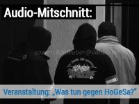 Audio-Mitschnitt zur HoGeSa-Veranstaltung