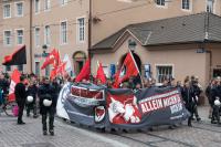 Antirep-Demo in der Bertoldstraße