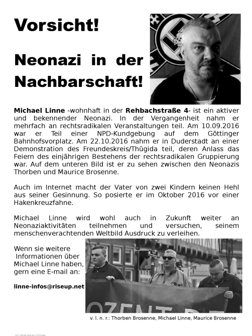 Outing-Flyer (und Plakat)