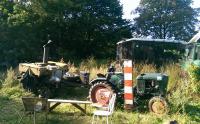 Kleiner Traktor mit etwas größerem Generator