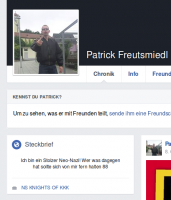 Freutsmiedl, der stolze Nazi