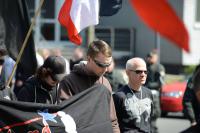 Michalek mit Bastian Friedrich beim Naziaufmarsch in Dortmund am 01.05.13.