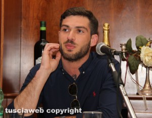 Diego Caglini, Kommunalkandidat von CasaPound Italia in Viterbo 2013