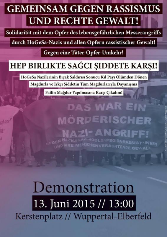 Gemeinsam gegen Rassismus und rechte Gewalt! 