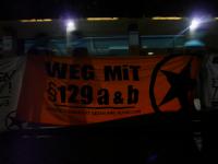 Weg mit 129 a & b