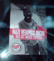 Aufkleber: Nazi verpiss dich - 2