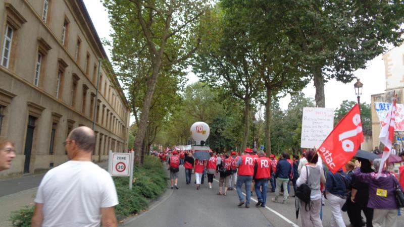 Demo in Metz