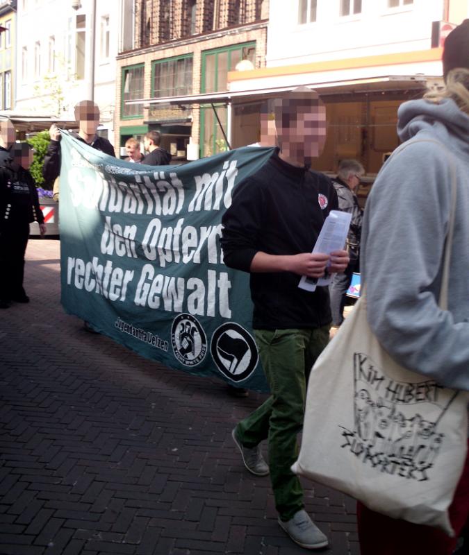 Antifa Spaziergang Uelzen 3