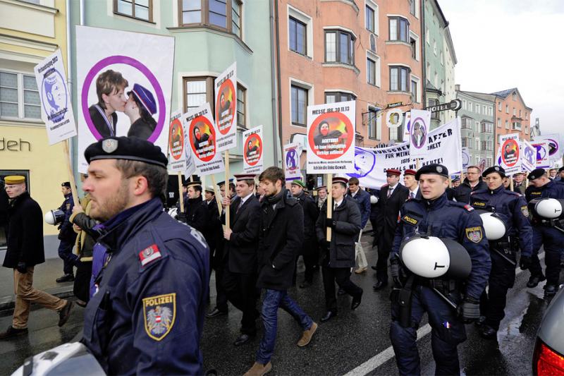 11 Burschenmarsch in Innsbruck