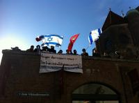 Protest gegen SiKo-Proteste in München