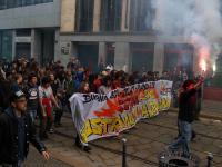 No Expo - Demo der SchülerInnen in Milano - 30.04.2015