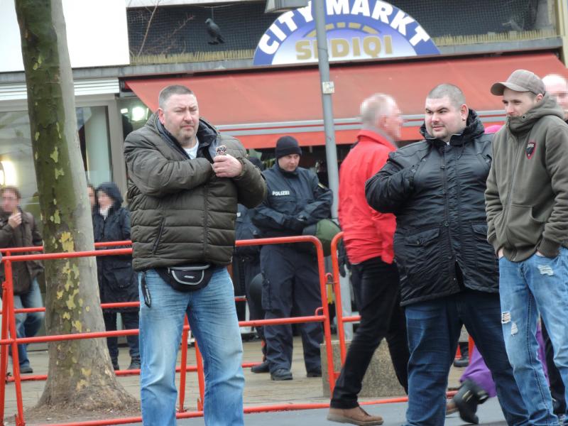 Von rechts Marcel Hewig und Martin Müller