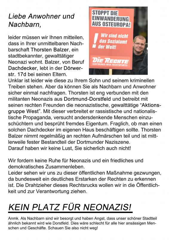 [DO] Naziouting: Thorsten Balzer