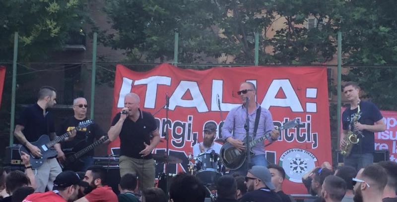 CasaPound Konzert "Tana delle tigri VIII" am 21.Mai 2016 mit In Memoriam