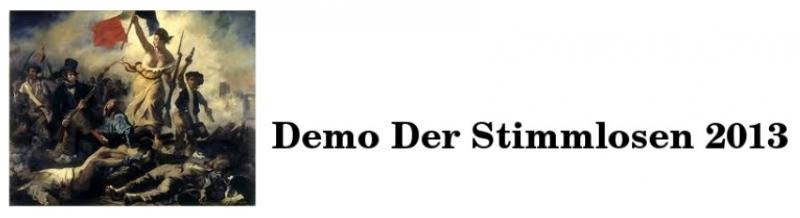 Demo der Stimmlosen